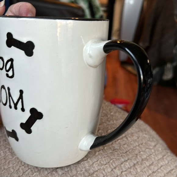 COPY - ‘Dog Mom’ Large Stoneware 20 oz Coffee  Mug by Petrageous Designs.  New! - Picture 3 of 5